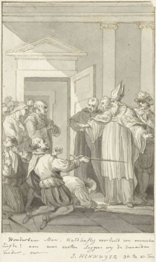 Illustration for the Play Hennuyer, Bishop of Lisieux