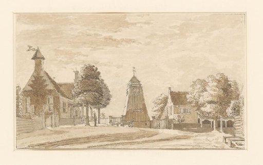 View of the clock house in Overveen