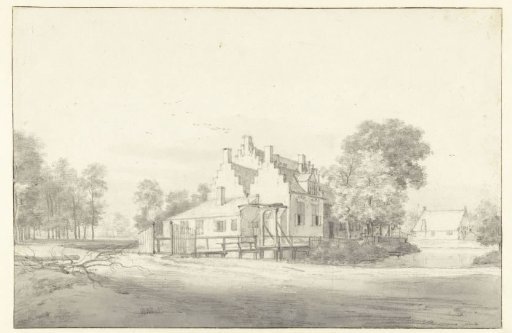 View of House Broekhuizen, Seen from the South