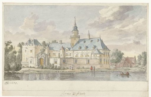 View of Nijenrode Castle