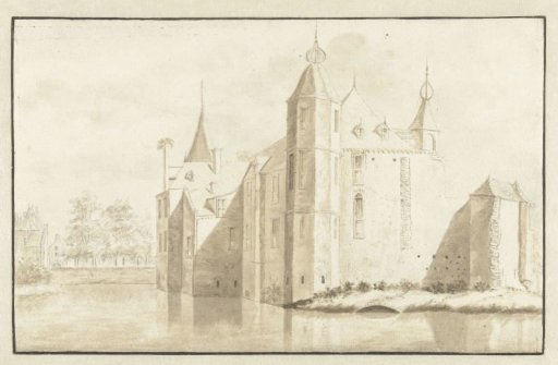 View of the House Zuilen near Maarssen