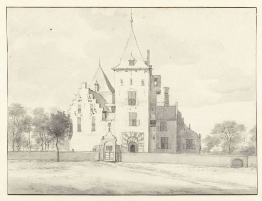 View of House Amerongen, Seen from the East