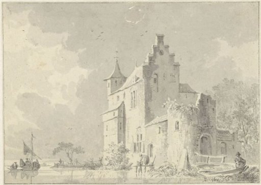 Castle on a wide river