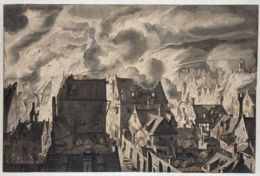 Fire at the Elandsgracht