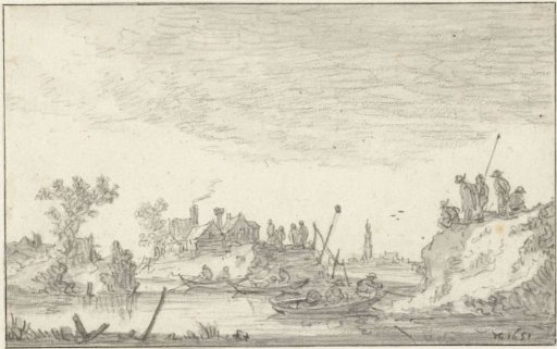 The Hole in the St. Anthony's Dike near Amsterdam