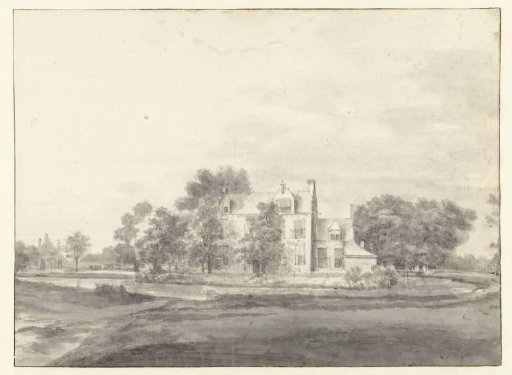 View of House Broekhuizen, Seen from the North-west