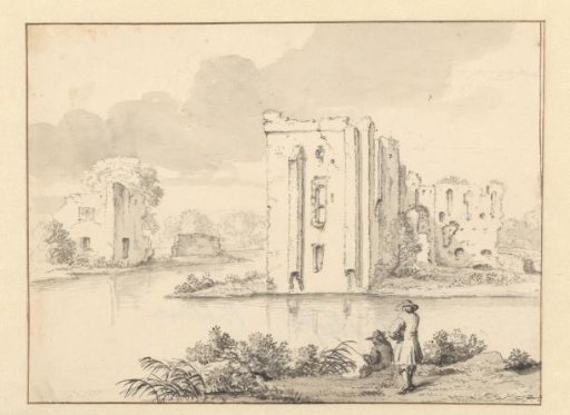 View of the Ruins of Brederode Castle