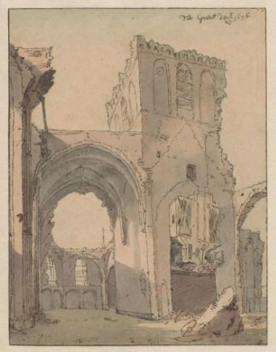 The Ruin of the Grote Kerk at Grave