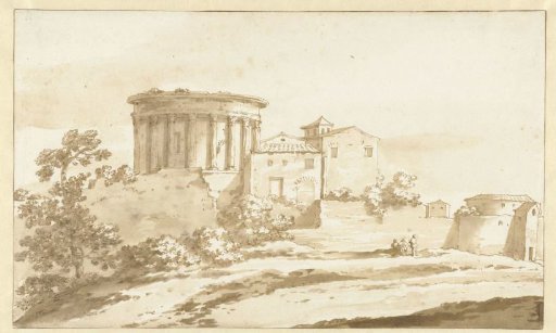 The Temple of the Sibyl in Tivoli