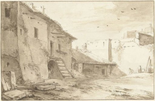 Italian courtyard