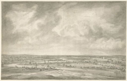 Panorama of the Lower Rhine, Looking East from the Heimenberg, near Rhenen
