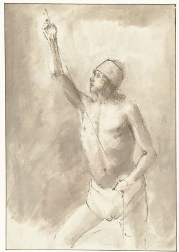 Nude study of
