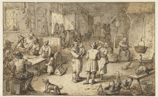 A peasant interior
