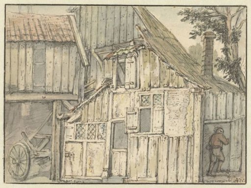 Facade of a farmhouse