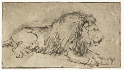 Reclining Lion