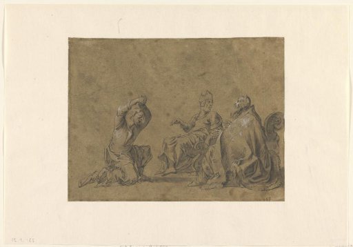 Judas returns the silver coins