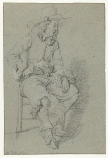 Seated Young Man