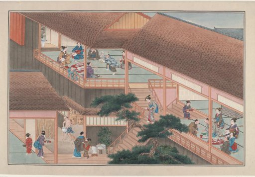 Tea house in Miako