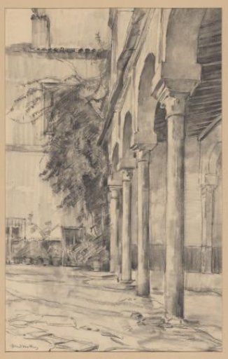 Courtyard of the Casa de Pilatos in Seville