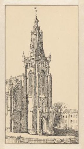 Tower of the Great Church at Schagen