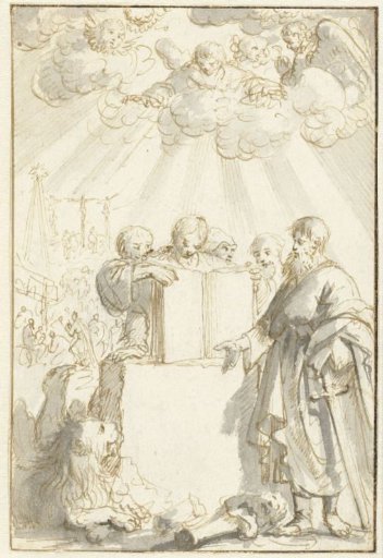 Design for a title page for the New Testament