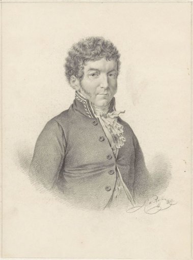 Portrait of a man, three-quarter view to the right