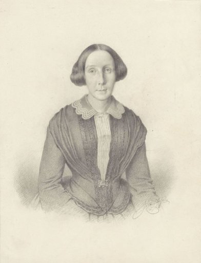 Portrait of a woman, full face