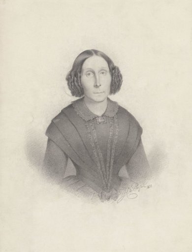 Portrait of a woman, full face
