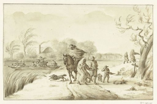 Landscape with Figures in a Storm