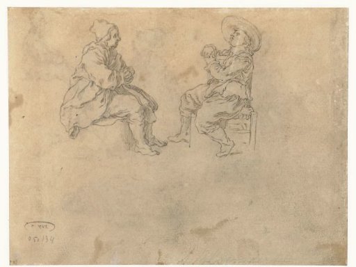 Two Seated Boys