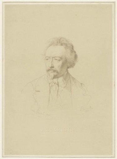 Portrait of Ary Scheffer