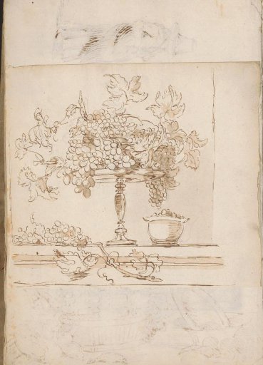 Still Life with Grapes on a Dish