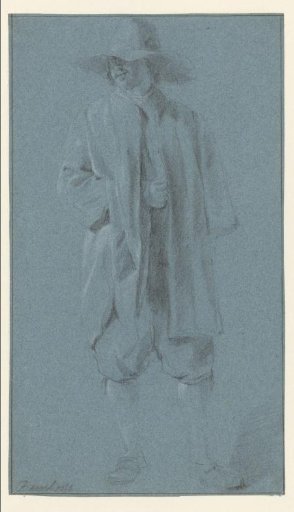 Standing Man with a Hat