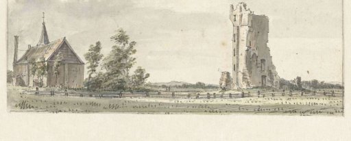 The Ruin of the House at Kleef near Haarlem