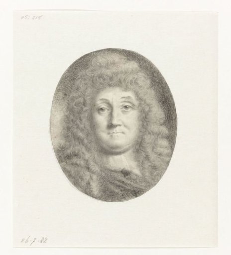 Self-Portrait of Ludolf Bakhuysen, half-length, nearly en face