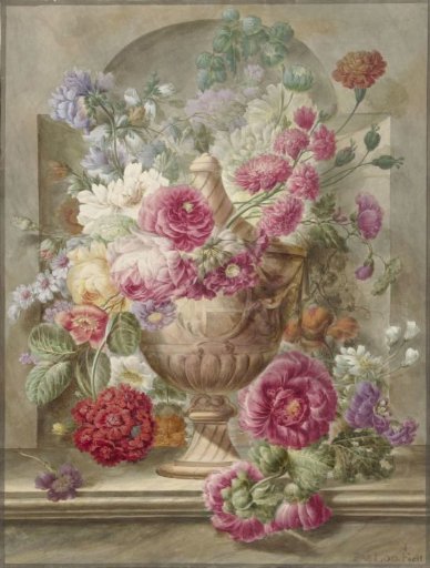 Vase with flowers
