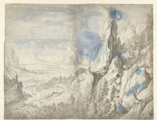 Vast Landscape with the Temptation of Christ