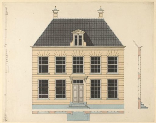 Design for a front facade