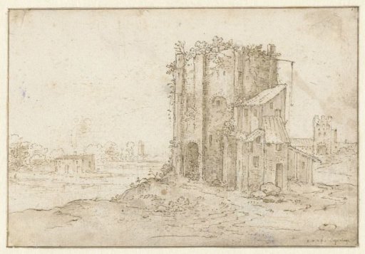 Landscape with the Ruins of a Round Tower