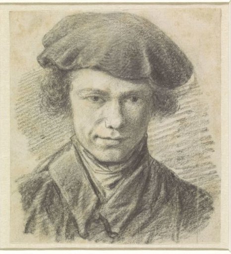 Self-portrait with a cap