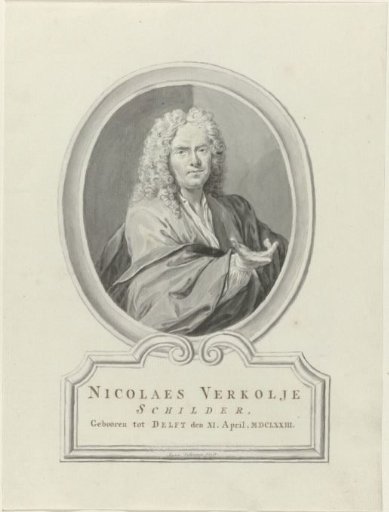 Portrait of Nicolaas Verkolje