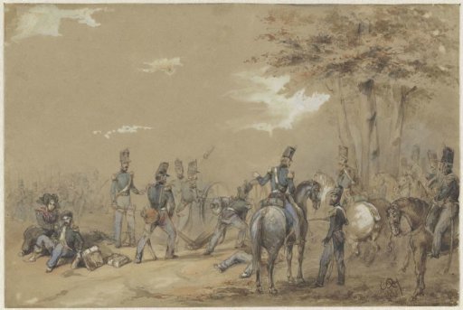 Infantry in combat