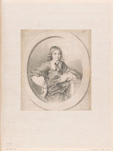 Portrait of a Young Man Leaning on a Pilaster