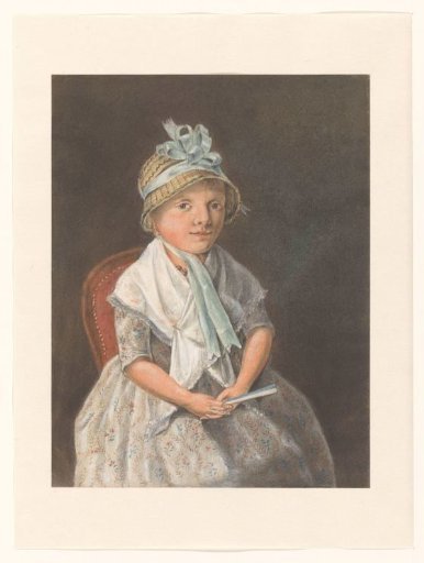 Portrait of a Girl, Seated with a Fan