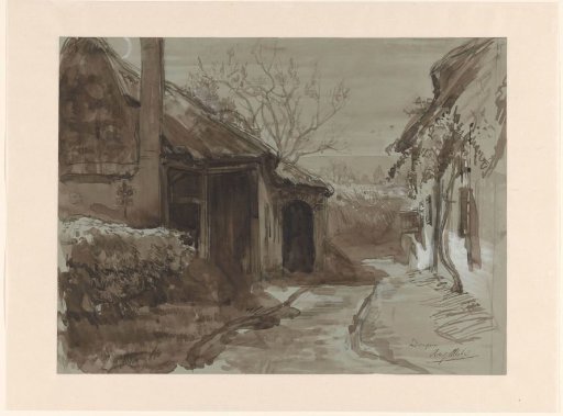Village view at Dongen