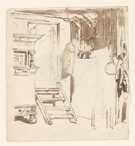 Peasant interior