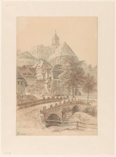 View in a German village