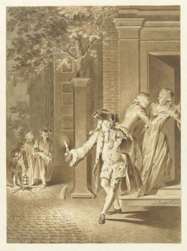 Scene from Lubbert Lubbertse, or the Ennobled Farmer