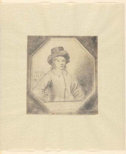 Portrait of a Boy at the Age of 17