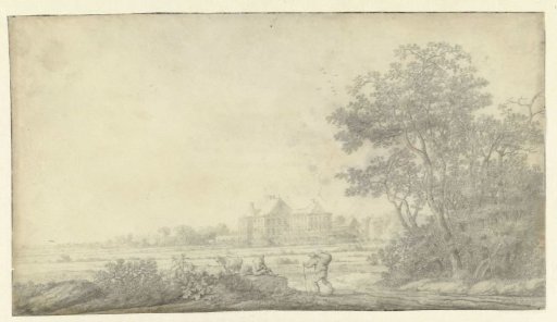 View of Huis ter Nieuburch, Rijswijk, Seen from the East